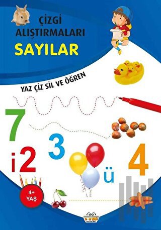 Sayılar - Çizgi Alıştırmaları | Kitap Ambarı