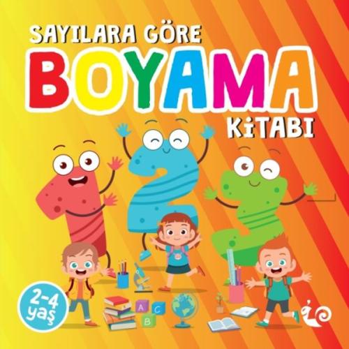 Sayılara Göre Boyama Kitabı | Kitap Ambarı