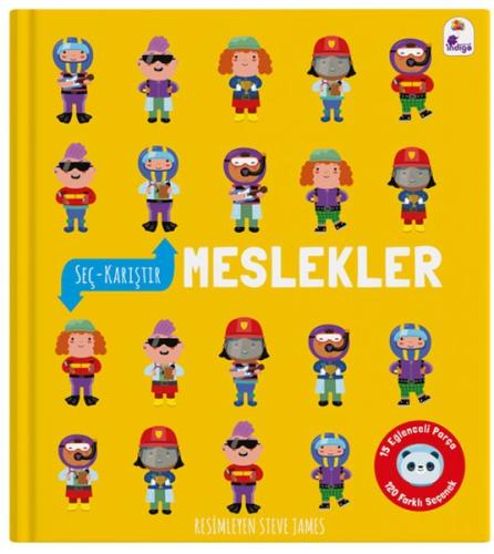 Seç - Karıştır: Meslekler (15 Eğlenceli Parça, 120 Farklı Seçenek) (Ci