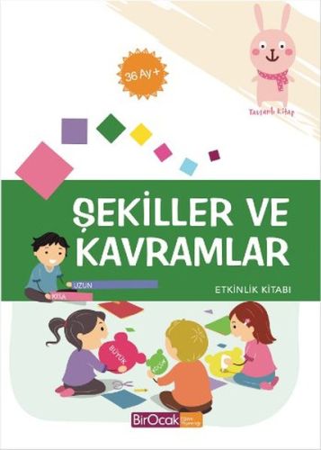 Şekiller ve Kavramlar Etkinlik Kitabı (36 Ay) | Kitap Ambarı