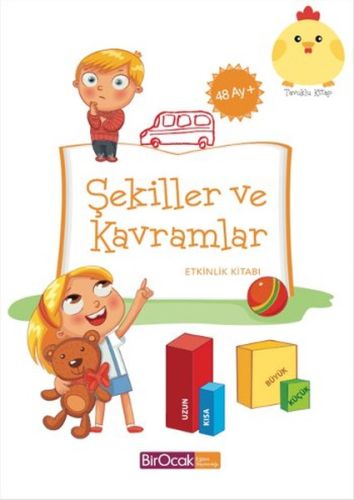 Şekiller ve Kavramlar Etkinlik Kitabı (48 Ay) | Kitap Ambarı