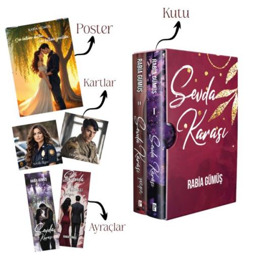 Sevda Karası Kutulu Set | Kitap Ambarı