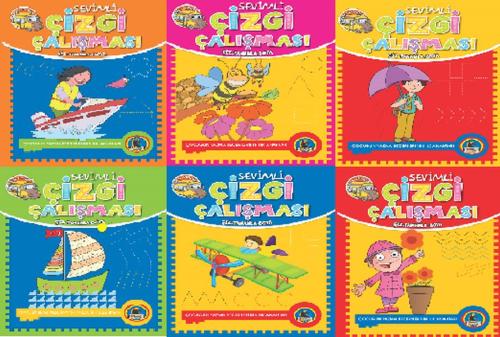 Sevimli Çizgi Çalışması (6 Kitap Takım) | Kitap Ambarı