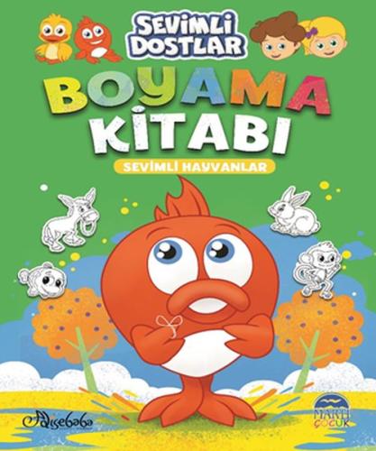 Sevimli Dostlar Boyama Kitabı - Sevimli Hayvanlar | Kitap Ambarı