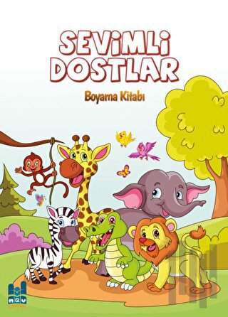 Sevimli Dostlar Boyama Kitabı | Kitap Ambarı