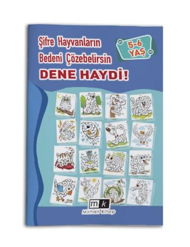 Şifre Hayvanların Bedeni Çözebilirsin Dene Haydi ! 5-6 Yaş | Kitap Amb