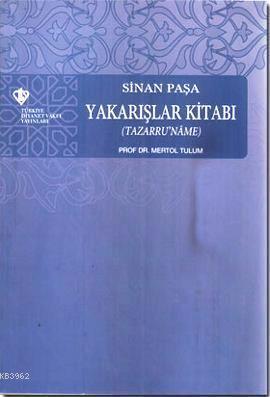 Sinan Paşa - Yakarışlar Kitabı (Tazarru'name) | Kitap Ambarı