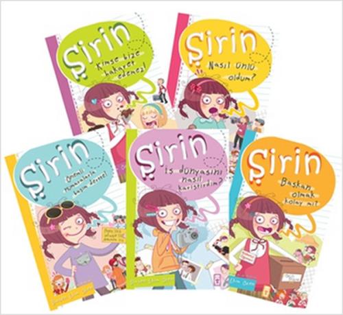 Şirin İş Başında Set 1 (5 Kitap Takım Kutulu) | Kitap Ambarı