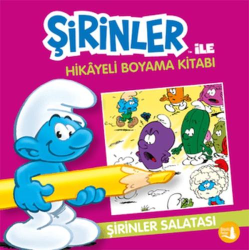 Şirinler İle Hikaye Boyama Kitabı - Şirinler Salatası | Kitap Ambarı