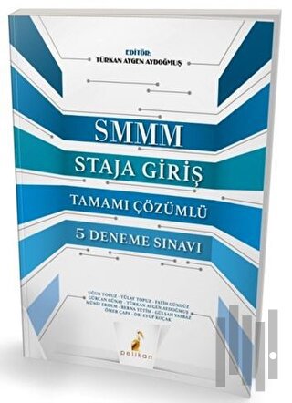 SMMM Staja Giriş Tamamı Çözümlü 5 Deneme Sınavı | Kitap Ambarı