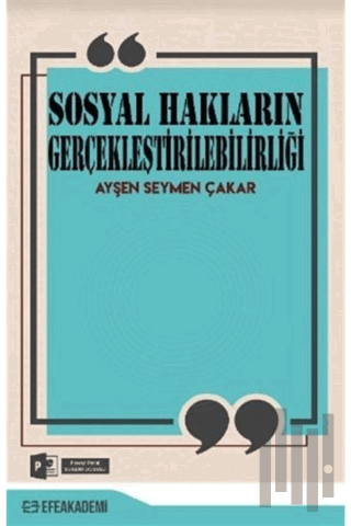 Sosyal Hakların Gerçekleştirilebilirliği | Kitap Ambarı