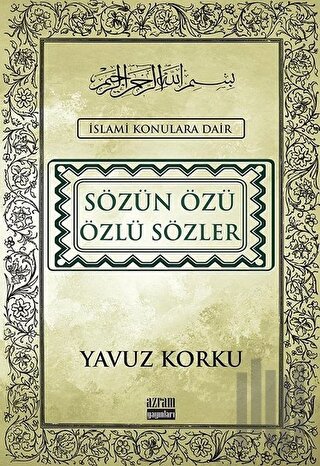 Sözün Özü Özlü Sözler (Ciltli) | Kitap Ambarı