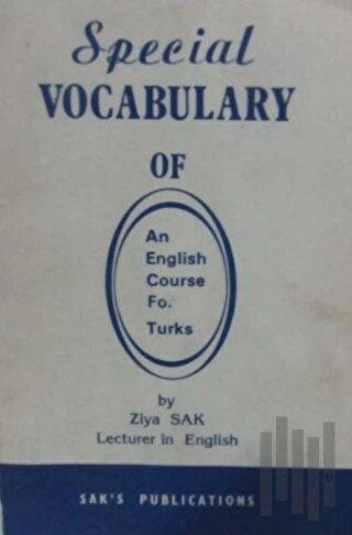 Special Vocabulary for Turks | Kitap Ambarı