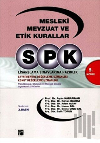 SPK 2. Modül - Mesleki Mevzuat ve Etik Kurallar | Kitap Ambarı