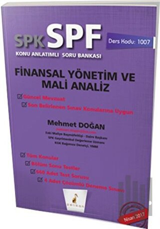 SPK - SPF Finansal Yönetim ve Mali Analiz Konu Anlatımlı Soru Bankası 