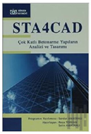 STA4CAD Çok Katlı Betonarme Yapıların Analizi ve Tasarımı (Ciltli) | K