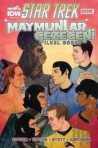 Star Trek Maymunlar Gezegeni - Kapak D | Kitap Ambarı