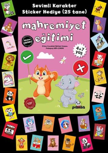 Stickerlı 4+7 Yaş Mahremiyet Eğitimi | Kitap Ambarı