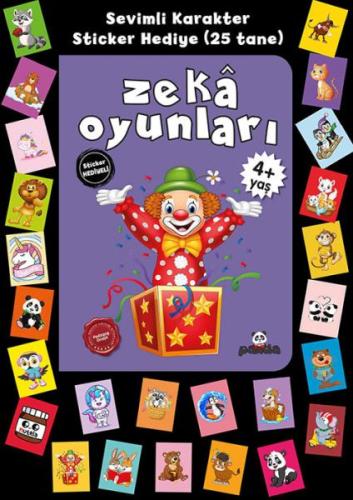 Stickerlı 4+ Yaş Zekâ Oyunları | Kitap Ambarı