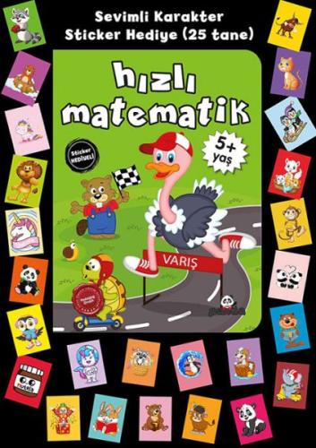 Stickerlı 5+ Yaş Hızlı Matematik | Kitap Ambarı