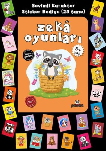 Stickerlı 5+ Yaş Zekâ Oyunları | Kitap Ambarı