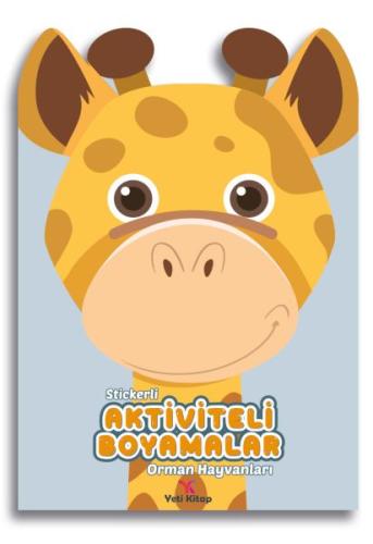 Stickerli Aktiviteli Boyamalar Orman Hayvanları | Kitap Ambarı