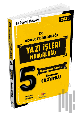 T.C Adalet Bakanlığı Yazı İşleri Müdürlüğü Sınavı Tamamı Çözümlü 5 Den