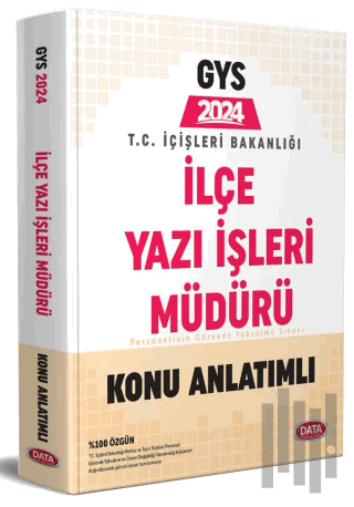 T.C. İçişleri Bakanlığı İlçe Yazı İşleri Müdürü GYS Konu Anlatımlı | K