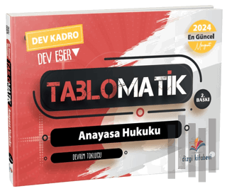 Tablomatik Anayasa Hukuku 2024 | Kitap Ambarı