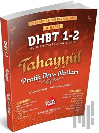 Tahayyül DHBT 1-2 Pratik Ders Notları | Kitap Ambarı