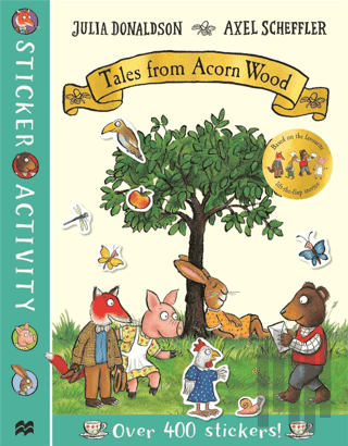 Tales from Acorn Wood Sticker Book (Ciltli) | Kitap Ambarı