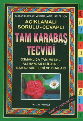 Tam Karabaş Tecvidi (Fihristli) | Kitap Ambarı