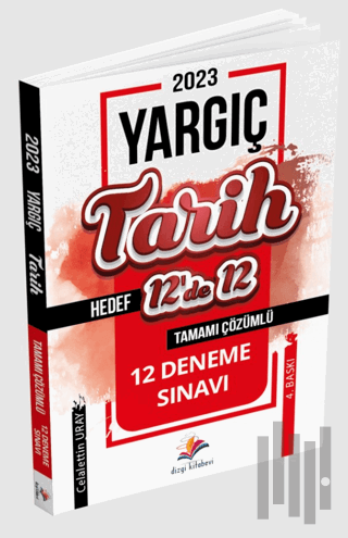 Tarih Hedef 12’de 12 Çözümlü 12 Deneme Sınavı | Kitap Ambarı