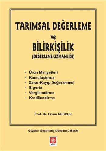 Tarımsal Değerleme ve Bilirkişilik | Kitap Ambarı