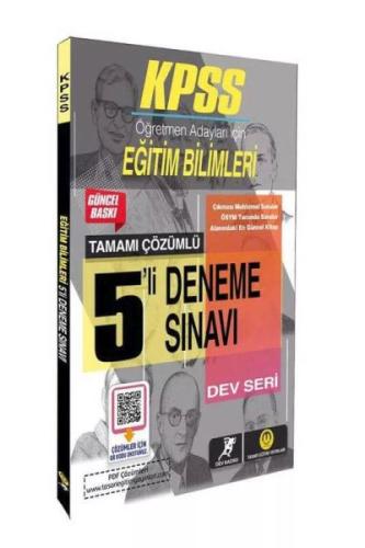 2024 KPSS Dev Kadro - Eğitim Bilimleri 5 Deneme | Kitap Ambarı