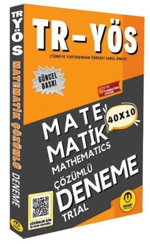 2025 TR YÖS Matematik 40X10 Çözümlü Deneme | Kitap Ambarı