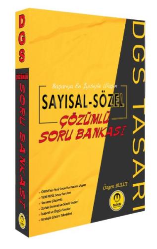 DGS Sayısal Sözel Çözümlü Soru Bankası | Kitap Ambarı