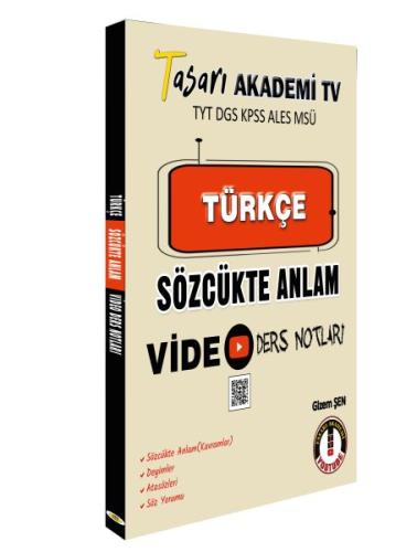 Türkçe Sözcükte Anlam Video Ders Notları | Kitap Ambarı