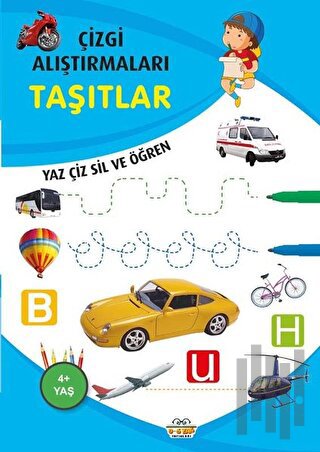 Taşıtlar - Çizgi Alıştırmaları | Kitap Ambarı