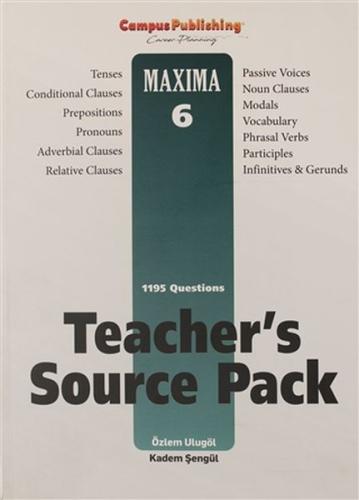 Teacher's Source Pack - Maxima 6 | Kitap Ambarı