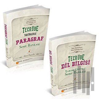 Tecrübe Dil Bilgisi ve Taktiklerle Paragraf Soru Bankası Seti (2 Kitap