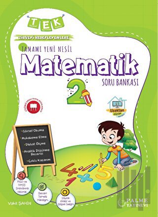 Tek 2.Sınıf Tamamı Yeni Nesil Matematik Soru Bankası | Kitap Ambarı