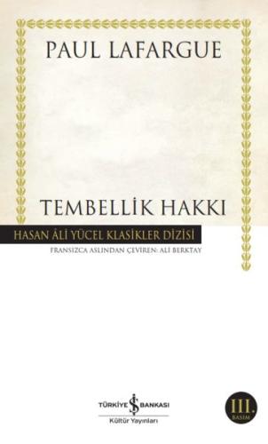 Tembellik Hakkı | Kitap Ambarı