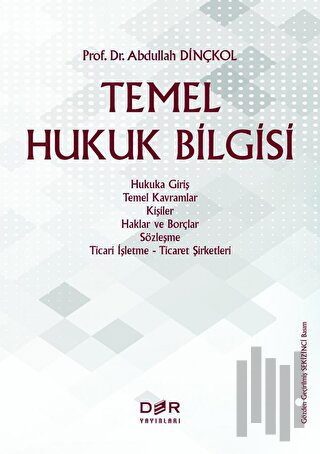 Temel Hukuk Bilgisi | Kitap Ambarı