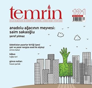 Temrin Düşünce ve Edebiyat Dergisi Sayı: 121 Kasım 2021