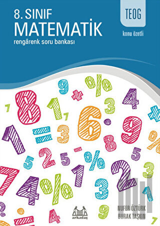 TEOG Konu Özetli 8. Sınıf Matematik - Rengarenk Soru Bankası | Kitap A