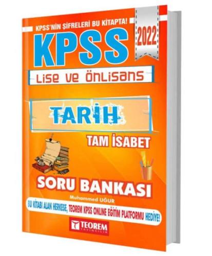 2022 KPSS Lise ve Önlisans Tam İsabet Tarih Soru Bankası | Kitap Ambar