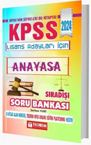 KPSS Lisans Anayasa Sıradışı Soru Bankası | Kitap Ambarı