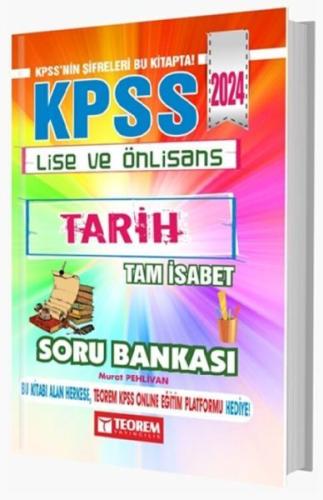 KPSS Lise Ön Lisans Tam İsabet Tarih Soru Bankası (Ciltli) | Kitap Amb