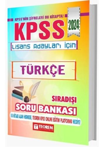 KPSS Lisans Türkçe Sıradışı Soru Bankası (Ciltli) | Kitap Ambarı